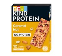 Be-Kind Barrita de proteínas doble chocolate negro y frutos secos – 12 x 50 g