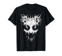 Be Kind Black Death Metal Font espeluznante Ghost Face Metalhead Camiseta