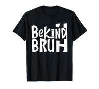 Be Kind Bruh Anti Bullying Kindness Naranja 2025 Día de la Unidad Camiseta