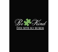 Be kind even with no words planner
