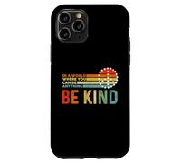 Be Kind Graphic - Camiseta de verano para mujer, diseño retro arcoíris Carcasa para iPhone 11 Pro