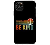 Be Kind Graphic - Camiseta de verano para mujer, diseño retro arcoíris Carcasa para iPhone 11 Pro Max