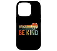 Be Kind Graphic - Camiseta de verano para mujer, diseño retro arcoíris Carcasa para iPhone 14 Pro