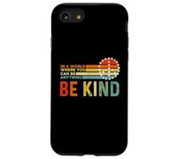 Be Kind Graphic - Camiseta de verano para mujer, diseño retro arcoíris Carcasa para iPhone SE (2020) / 7 / 8
