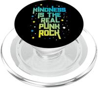Be Kind Kindness is Real Punk Rock Empatía Justicia Social PopSockets PopGrip para MagSafe