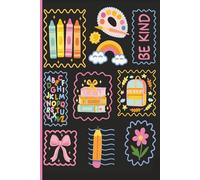 Be Kind Notebook: Cute Rainbow Colorful Classroom Journal for Kids, Teens & Teachers