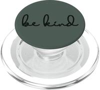 Be Kind Quote | Alpine Green Midnight-Green PopSockets PopGrip para MagSafe
