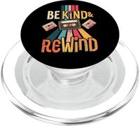Be Kind & Rewind Retro Vintage Classic Throwback Hombres Mujeres PopSockets PopGrip para MagSafe
