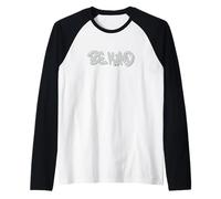 Be Kind Spread Positivity Quote Design Camiseta Manga Raglan