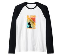 Be Kind To Your Mind Empowering Artwork for Mental Health Camiseta Manga Raglan