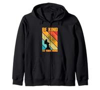 Be Kind To Your Mind Empowering Artwork for Mental Health Sudadera con Capucha