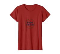 Be Kind To Yourself - Cita inspiradora de autocuidado Camiseta, Mujer, Arándano, XXL