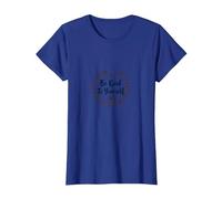 Be Kind To Yourself - Cita inspiradora de autocuidado Camiseta, Mujer, Azul Real, XXL