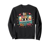 Be Kind Words Don't Rewind - Cinta de Casete Retro clásica Sudadera