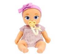 BE LOVED BABIES Minis Jessie, Muñeca Bebé en un Tamaño Mini con su Textura de Piel Suave y con Chupete, Juguete Regalo para Niñas y Niños de 18+ Meses