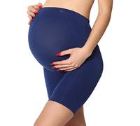 Be Mammy Leggings Premamá Cortos Maternidad 06-15 Azul Marino XL
