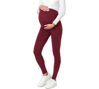 Be Mammy Leggins Premamá Embarazo Ropa Deporte BE20-230 (Granate, L)