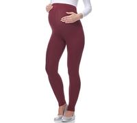 Be Mammy Leggins Premamá Largos Embarazo Lactancia 02(Burdeos, S)