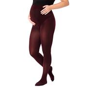 Be Mammy Medias de maternidad 100 DEN BE-1120, borgoña, XL