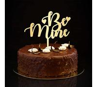 Be Mine - Decoración para tarta personalizada Mr & Mrs, aniversario de boda, decoración para tartas, silueta divertida para novia y novio, decoración para tartas de boda, despedida de soltera, regalos