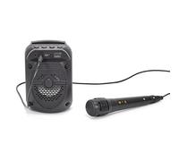 Be Mix Altavoz Karaoke Bluetooth 5W Micrófono Incluido USB Negro | Inalámbrico, Bluetooth, 5W, micrófono incluido, lector micro SD, puerto USB, jack, autonomía 2 h, fiestas, negro
