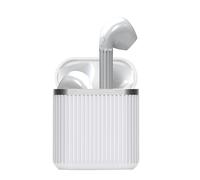 Be Mix - HT1990, Auriculares Bluetooth Inalámbricos Recargables con Cargador por Inducción, Compatibles con Smartphones, Música y Llamadas, Tamaño Único, Color Blanco