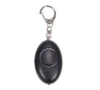 Be Mix - HT2083, Llavero de Alarma Personal antiagresión, Compacto y práctico para Seguridad en Viajes, emite una Alerta Sonora, Dimensiones 1.3x7x4.5 cm, Negro
