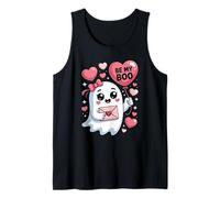 Be My Boo Cute Ghost San Valentín Diseño Camiseta sin Mangas