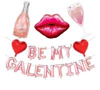 Be My Galentine Day Balloons: Happy Galentines Day Balloons Galentines Day Decorations Valentine's Day Supplies