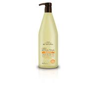 Be Natural Lisso Keratina Champú Cabello Liso Y Brillante 1 L