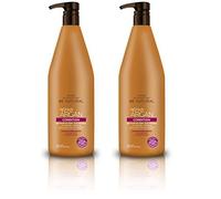 Be Natural Repair Argan, Acondicionador de Reparación para Cabellos Maltratados, Translúcido, 1000 mililitros (Paquete de 2)