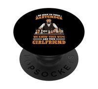 Be Nice To Bartender We Know Your Secrets - PopSockets PopGrip Adhesivo