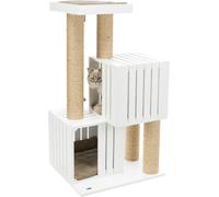 BE NORDIC árbol rascador Skadi 114 cm blanco