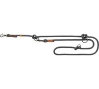 BE NORDIC correa extensible 2.00 m/ø 13 mm gris oscuro/marrón