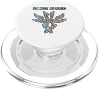 Be Not Afraid Biblically Accurate Angel Seraphim Glitch PopSockets PopGrip para MagSafe