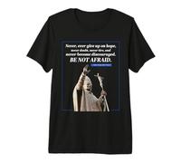 Be Not Afraid Cita Juan Pablo 2 Mensaje del Papa Camiseta Premium