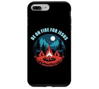 Be on Fire for Jesus - Revelation 3:15 Faith Camping Carcasa para iPhone 7 Plus/8 Plus