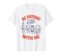 Be Patient with Me I'm from The 1900's Funny Retro Nostalgia Camiseta gráfica económica