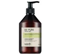 Be Pure Champú nutritivo cabello seco y apagado 500ml con extracto orgánico de avena y pétalos de amapola