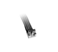be quiet! 12V-2x6/12VHPWR PCI-E Cable, hasta 600W, para GPU, 700mm Longitud | Conector En Ángulo De 90°, Compatible Con Tarjetas Gráficas 12V-2x6 Y 12VHPWR, Revestimiento Negro Engomado