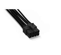 be quiet! Cable Alimentación CC-7710, 1x P8, 700mm Longitud, Negro | Con Revestimiento Individual, Extensión para be quiet! Fuentes PC Modulares, para la Alimentación Eléctrica de la CPU