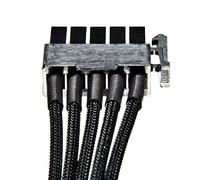 be quiet! Cable Alimentación CS-3310, 1x S-ATA, Longitud 300mm, Negro | Con Revestimiento Individual, Extensión para be quiet! Fuentes Alimentación Modulares, para Unidades Compatibles con SATA