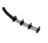 be quiet! Cable Alimentación CS-6740, 4x S-ATA, 720mm Longitud, Nergo | Con revestimiento Individual, Extensión para be quiet! Fuentes Alimentación Modulares, para Unidades Compatibles con SATA