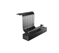 be quiet! Cable Riser, para la instalación de tarjetas gráficas PCIe 4.0, con opción de montaje vertical de la GPU, instalación vertical sencilla, negro
