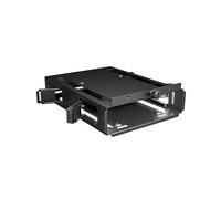 be quiet! Caja HDD 2 para Dark Base 901/701, Light y Shadow Base, Negra | Funcionamiento con Reducción de vibraciones para HDD y hasta 2 SSD, clips desacoplados, instalación sencilla