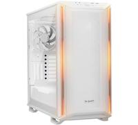 be quiet! Dark Base 701 White ATX Midi Tower Gaming Caja PC, ARGB | 3 Ventiladores Silent Wings 4 PWM High-Speed, Controlador ARGB, Hub Integrado, Controlador de Ventiladores