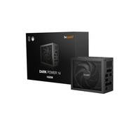 be quiet! Dark Power 14 1000W, ATX 3.1, 80 Plus® Titanium, Fuente de alimentación Modular, refrigeración Activa y semipasiva, Tarjetas gráficas PCIe 5.1, PCIe 5.0 y PCIe 4.0, Cable 12 V-2x6 Incluido