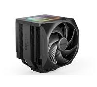 be quiet! Dark Rock Elite refrigerador con aire, 2x ventiladores Silent Wings 135 mm PWM, un conmutador de velocidad con 2 modos, 7 tubos de calor de alto rendimiento, innovador sistema de montaje