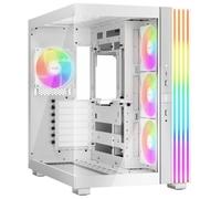 be quiet! LIGHT BASE 600 LX ARGB Midi Tower ATX Doble Cristal Templado USB-C Blanca