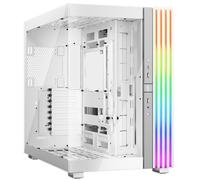 be quiet! Light Base 900 DX White Caja de PC, Vista panorámica, illuminación Impresionante, Caja de exposición, diseño de 2 cámaras, LED ARGB, 2 Paneles ARGB Y PWM con 12 Conectores en Total